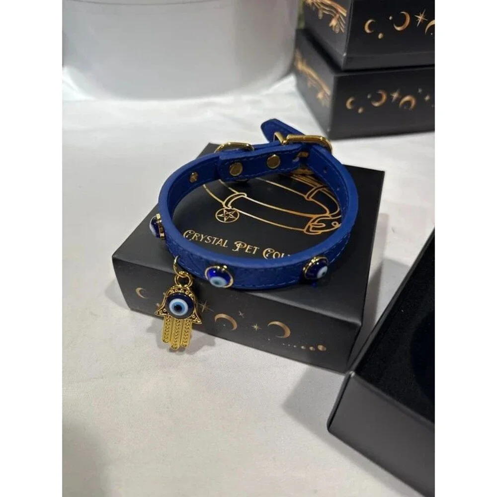 Evil Eye Pet Collar Size Small
